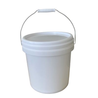 플라스틱 버킷 팩 5L 8L 10L 15L 18L 건설 재료용 맞춤 인쇄