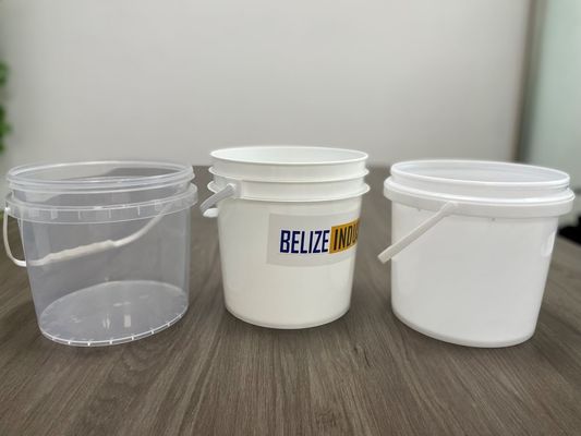 실크 스크린/열전달/IML 인쇄 플라스틱 버킷 5L/10L 밀폐 가능한 뚜??