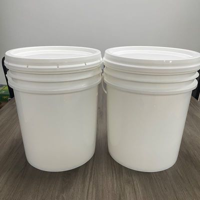 실크 스크린/열전달/IML 인쇄 플라스틱 버킷 5L/10L 밀폐 가능한 뚜??
