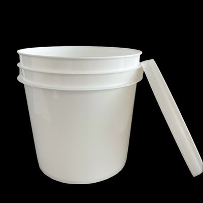 소화기술로 된 식품용 플라스틱 버킷 4L 5L 8L 10L 15L 18L