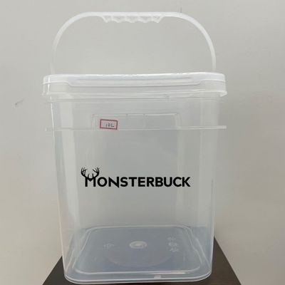 간식용 PP 평면 버킷 아카이 컨테이너 버킷 GAP/ISO/FDA 인쇄 IML 인증