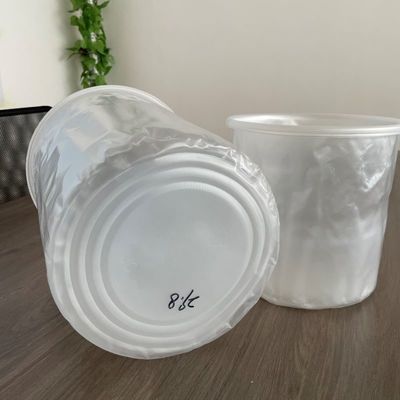 플라스틱 버킷 컨테이너에 페인트 접착제 및 화학 액체에 대한 빨간 맞춤 라이너