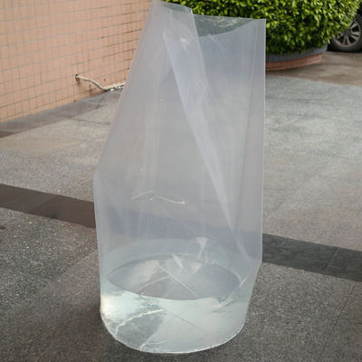 직사각형 플라스틱 배트 20 리터 가중 용량 반려동물 먹이를위한 흰색 눈물 없는 라인어