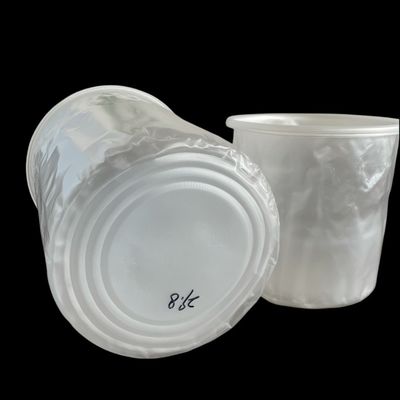 10.0-2.5mm 두께 일회용 버킷 라인어 20L 버킷 노란색 반 정적 플라스틱