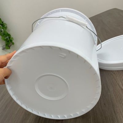 20 리터 HDPE 플라스틱 버킷, 변조 방지 스크루 뚜??, 내구성 있는 재료