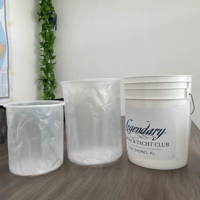 8L 10L 및 20L 플라스틱 버킷을 위한 투명한 커스텀 라인러 GAP/ISO/FDA 인증