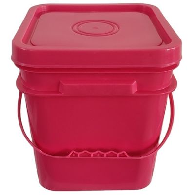 재활용 PP 플라스틱 컨테이너 5 갤런 6.5 갤런 20L 25L 컵 뚜?? 과 손잡이