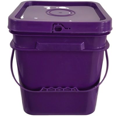 재활용 PP 플라스틱 컨테이너 5 갤런 6.5 갤런 20L 25L 컵 뚜?? 과 손잡이