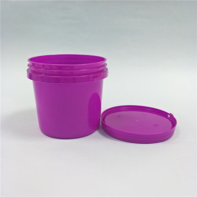 내구성 1L 캔디 버킷 32oz 인쇄 된 팝콘 플라스틱 버킷 뚜?? 과 손잡이