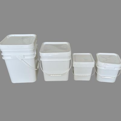 플라스틱 버킷 투명 투명 식품 등급 플라스틱 1 ~ 20L 우유 플라스틱 컵 뚜??