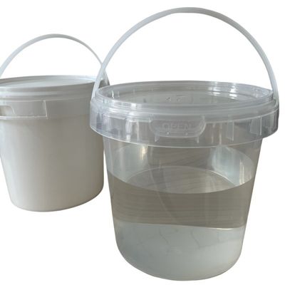1L PP 식품 등급 플라스틱 둥근 버킷 사용자 지정 인쇄 된 누출 방지 두께 1.0 ~ 2.5 mm
