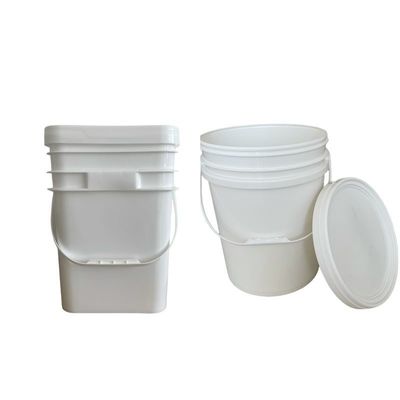플라스틱 5 갤론 20L 미국 스타일 사각형 뱃속 GAP/ISO/FDA 인증서