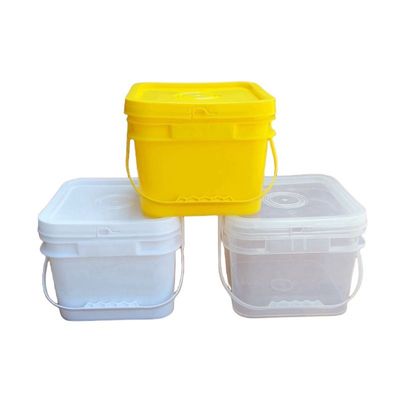 GAP/ISO/FDA 인증 4L 5L 10L 15L 16L 18L 20L 25L 식품용 PP 플라스틱 버킷
