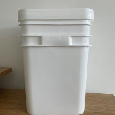 폴리프로필렌 검은 사각형 버킷 1L 2L 3L 5L 6L 10L 15L 20L 25L 지갑과 함께
