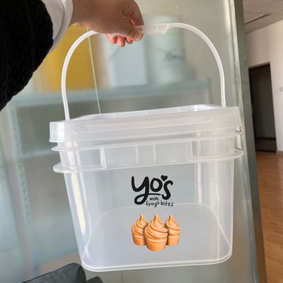 쉽게 열고 닫는 뚜?? 이 있는 5L 평방 뱃