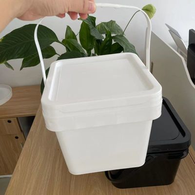 쉽게 열고 닫는 뚜?? 과 함께 정면 플라스틱 버킷 8 리터 맞춤형 정면 모양