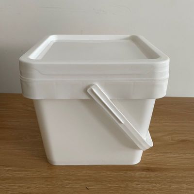 8L 10L 15L 평면 플라스틱 덩어리 뚜?? 을 쉽게 열고 닫기