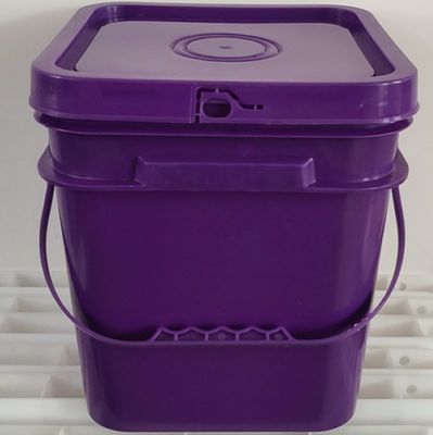 쉽게 열고 닫는 뚜?? 가 있는 플라스틱 버킷 10L 15L 18L 크기 중용 구조