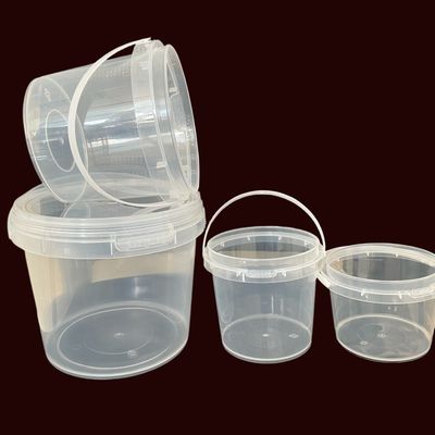 1 리터 투명한 플라스틱 컵 뚜?? 이 꿀 포장용 OEM/ODEM