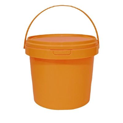 1L-10L 뚜?? 과 손잡이 다기능 두께 1.0-2.5mm의 선명한 플라스틱 버킷