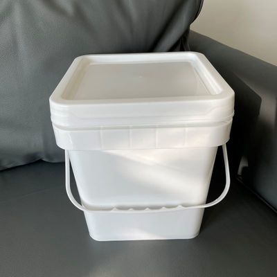 피클 5L 6L 8L 10L 맞춤 컬러 로고와 쉽게 열 수 있는 평면 플라스틱 버킷