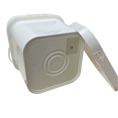 조작 방지 봉인 5L 6L 칸 덩어리 밀폐 된 뚜?? 과 로고 인쇄 된 플라스틱 덩어리