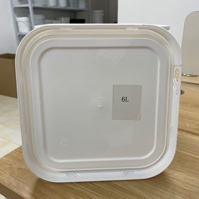 조작 방지 봉인 5L 6L 칸 덩어리 밀폐 된 뚜?? 과 로고 인쇄 된 플라스틱 덩어리