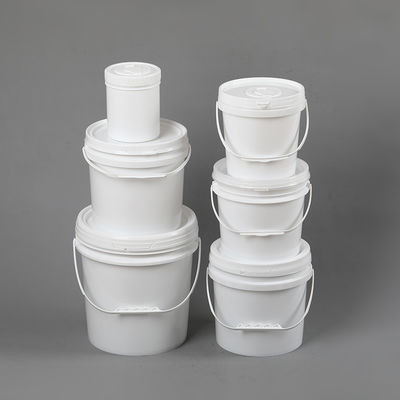 폴리프로필렌 버킷 1.0 ~ 2.5MM 두께 튼튼한 플라스틱 드럼 및 버킷
