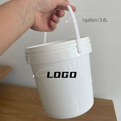 폴리프로필렌 버킷 1.0 ~ 2.5MM 두께 튼튼한 플라스틱 드럼 및 버킷