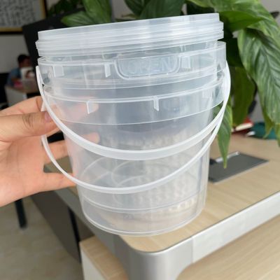 폴리프로필렌 버킷 1.0 ~ 2.5MM 두께 튼튼한 플라스틱 드럼 및 버킷