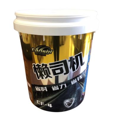 GAP/ISO/FDA가 인증한 손잡이 에포크시 플라스틱 버킷을 가진 플라스틱 버킷 공급