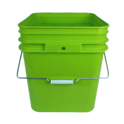 5L-20L 팩 퀘어 플라스틱 버킷