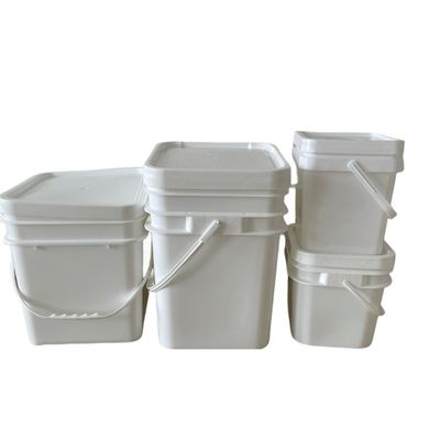 폴리프로필렌 손잡이 플라스틱 평면 병 4L 5L 6L 8L 10L 음료 운송