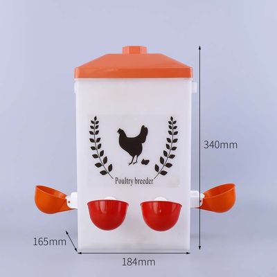 물과 동물 먹이를위한 누출 방지 스퀘어 플라스틱 버킷 1.0 ~ 2.5 mm 두께
