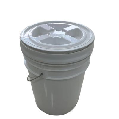 누출 방지 5 갤런 6 갤런 플라스틱 둥근 버킷 손잡이