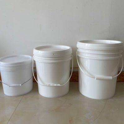 18L 페인트 버킷 뚜?? 과 손잡이 튼튼한 변조 방지 폴리 프로필렌/HDPE