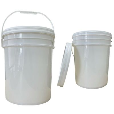 쉬운 개방 뚜?? 25L 및 7 갤런 HDPE 플라스틱 버킷 사용자 정의 인증서 GAP/ISO/FDA