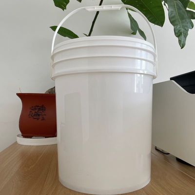 쉬운 개방 뚜?? 25L 및 7 갤런 HDPE 플라스틱 버킷 사용자 정의 인증서 GAP/ISO/FDA