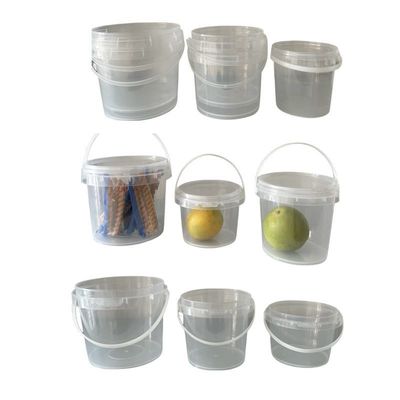 리사이클 주문형 1 ~ 25 리터 둥근 포장 컨테이너 컵 커프 두께 1.0 ~ 2.5 mm
