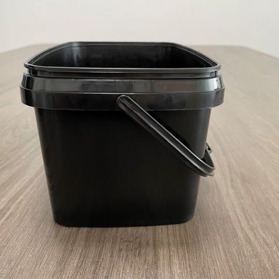 애완동물 식품 포장 필수 3 리터 플라스틱 버킷 뚜?? 과 핸들