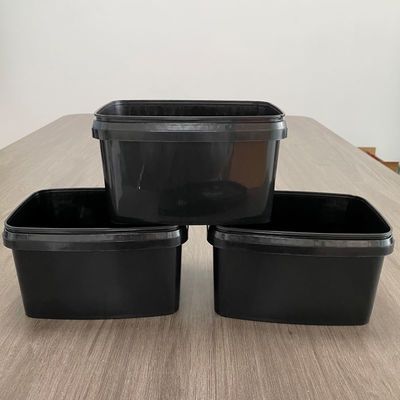 3L 직사각형 흰색 플라스틱 버킷 뚜?? 두께 1.0 ~ 2.5mm 및 저렴한 가격