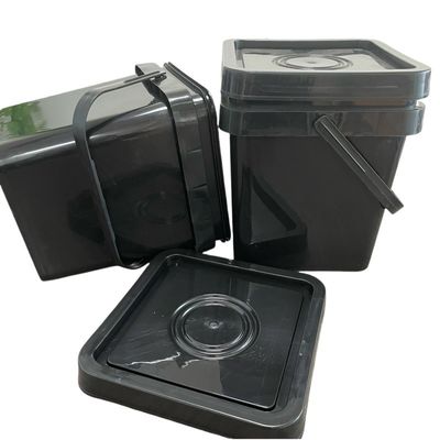 5L 평방 플라스틱 버킷 배트 씨앗 포장용으로 사용자 정의 및 재활용 가능