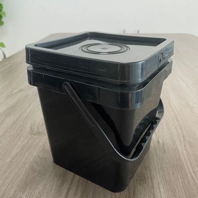 5L 평방 플라스틱 버킷 배트 씨앗 포장용으로 사용자 정의 및 재활용 가능