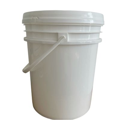 GAP/ISO/FDA가 인증한 뚜?? 과 금속 손잡이가 있는 20L 중용 플라스틱 버킷