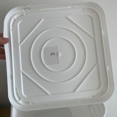 뚜?? 두께 1.0~2.5mm의 플라스틱 팩 퀘어 버킷