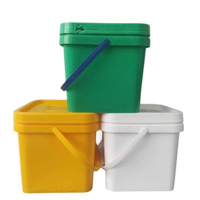 5L 페인트 버킷 뚜?? 과 손잡이 화장품 등급 인증서 GAP/ISO/FDA 승인