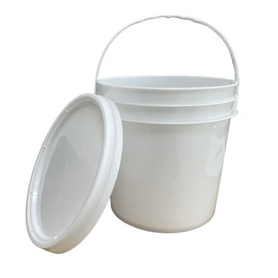 폴리프로필렌 사용자 지정 로고 인쇄 플라스틱 버킷 4L 5L 6L 8L