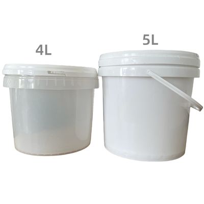 4L 투명 플라스틱 컵 뚜?? 가 실용적이고 다재다능한 도구 보관