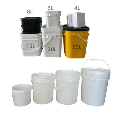 1L-25L 유출 방지 뚜?? 가 있는 플라스틱 식물 버킷