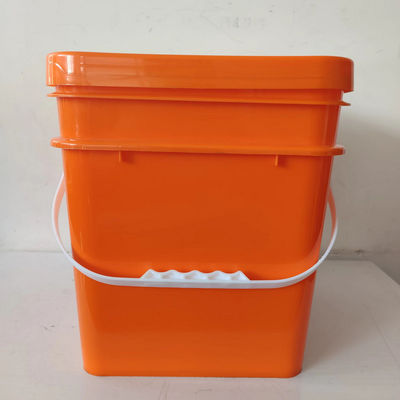 15L 플라스틱 배기 공급 맑은 정사각형 배기 식품 안전 주문 인쇄 두께 1.0 ~ 2.5mm